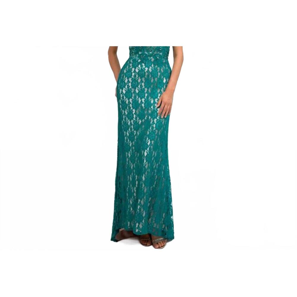 NEW JULIET ariel dress in emerald green